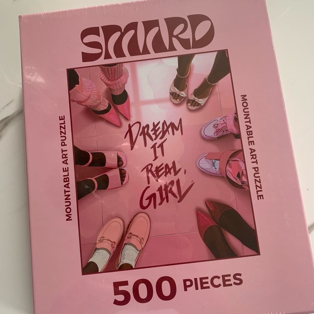 DREAM IT REAL GIRL-  Mountable Art Puzzle - 500 Pieces